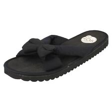 Femmes Spot On Chintz Sandales Mules Été F0R0428