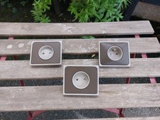 Arnould 1001 Lot de 3 prises / 2P + T / 2P sans T