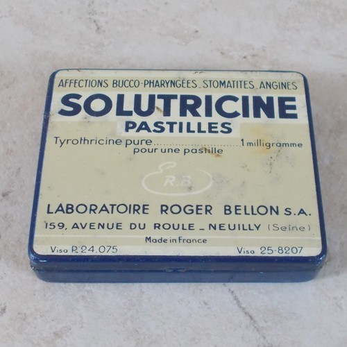 Ancienne boite litho pharmacie
