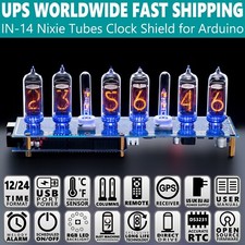 Nixie tubes clock 14 - clock, in-14
