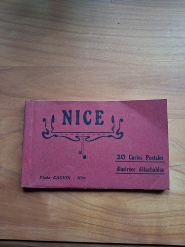 Ancien carnet cartes - carnet, de
