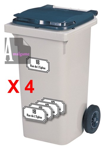 Nom personnalise container - 4,