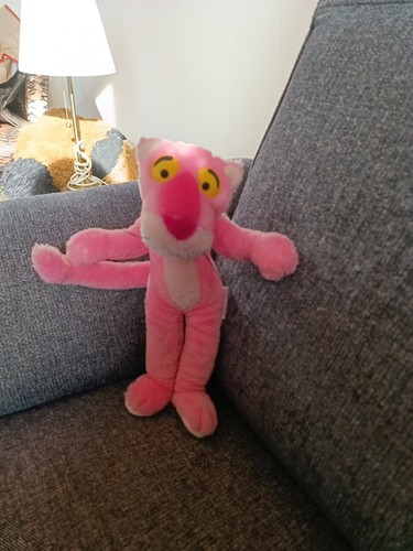 Panthère rose peluche - la,