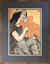 Lithographie Eugène GRASSET