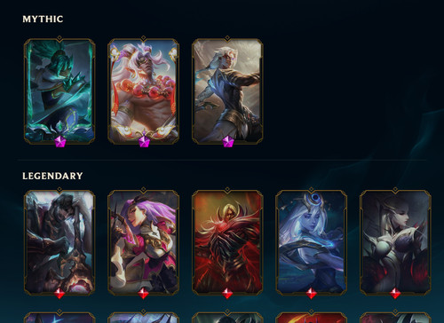 Compte league legends - of,