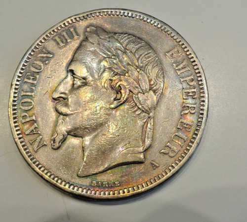 Napoleon iii lauree francs - iii,