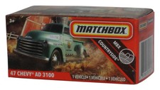 Matchbox MBX Campagne (2019) Boîte Power Grabs Verte '47 Chevy AD 3100 Camion 9