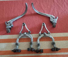 Set frein BEBOLUX etrier + poignées randonneuse 1950 set brake calippers+ levers