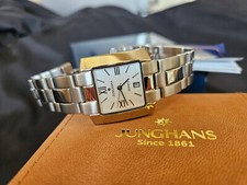 Montre Tonneau JUNGHANS quartz NEUVE FULL SET