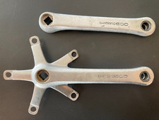 Manivelles Pédalier SHIMANO 600 (FC-6207) 172,5mm Vintage 1980's Crankset Eroica