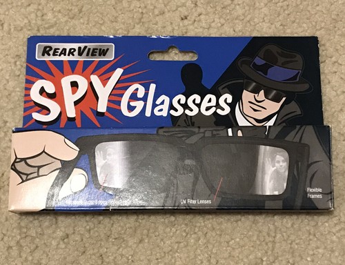 Spy glasses rear view mirror - spy,