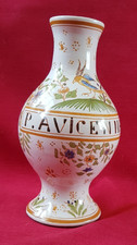 VASE Ancien signé  Faïence