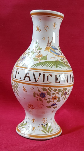 Vase ancien signé faïence - ancien,