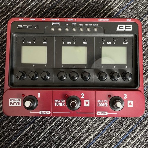 Zoom bass effects - zoom, b3
