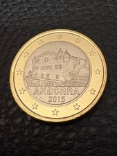 Pièce de 1 euro Andorre 2015