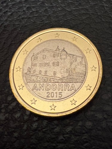Pièce euro andorre - andorre, 2015