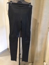 Superbe Pantalon Legging Cuir Strech Noir Stella Luna 38 Tbe Mis 1 Fois 