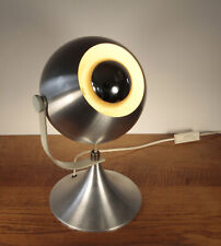Belle Lampe EYEBALL époque 70's Déco Vintage mid century Hauteur 35cm