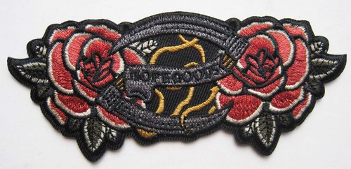 Patch faucheuse rose - faucheuse,