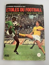 Album le monde prodigieux des etoiles du football 1970-1971 incomplet no Panini