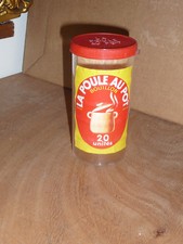 Vieille boite publicitaire LA POULE AU POT 20 unités