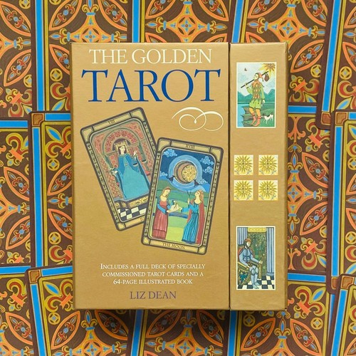 Golden tarot cartes - 78, livre