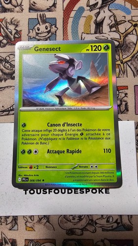 Genesect 008 094 neuf holo - genesect,