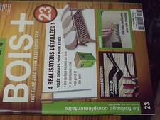 8µ? Revue BOIS + n°23 Plans encarté Table Basse Distributeur à Thé