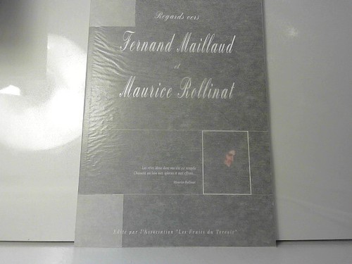Regards vers fernand maillaud - vers,
