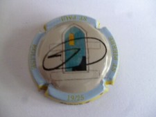 capsule champagne OUDARD F, avec signature, 19/25, N°19, à saisir