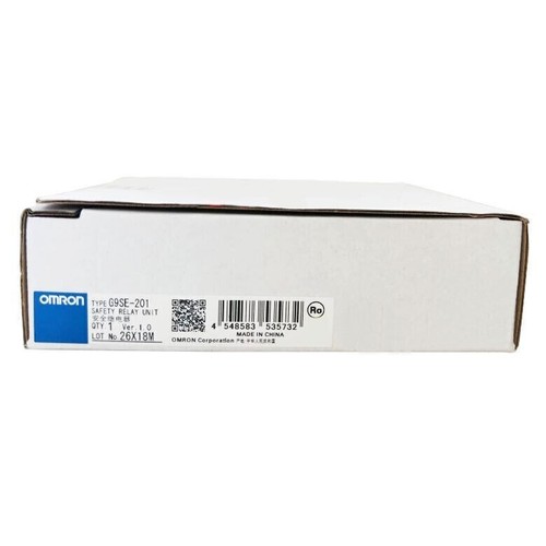 New omron g9se 201 safety - new,
