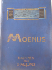 💥 Catalogue Machines a chaussures Moenus - Francfort - Allemagne - 400 pages !!