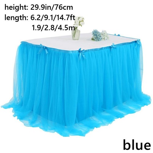 1pcs tulle tutu maille table - tutu,