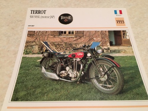 Carte moto terrot - 500, nssl