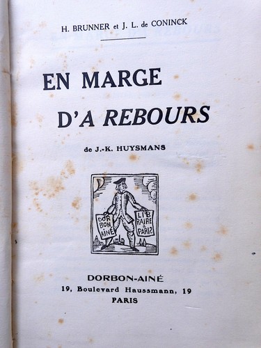 Marge a rebours de - a,