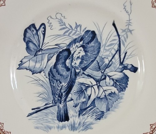 Assiette ancienne xixième - ancienne,