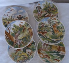 6 ASSIETTES À DESSERT EN