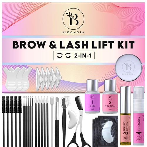 Kit rehaussement cils - rehaussement, brow