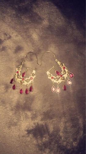Savoyarde 18k avec rubis - or,