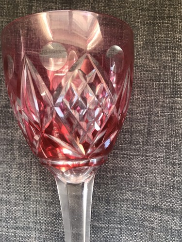 Verre couleur rouge - de,