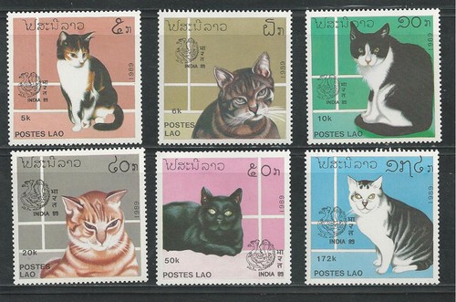 Laos 908 913 - #, cats