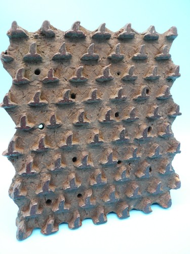 Ancien tampon textile batik - /,