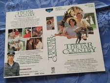 PVL AFFICHE CARTONNE PRESENTOIR VIDEO CLUB 29,5 X 20,5 " THE FAR COUNTRY " 