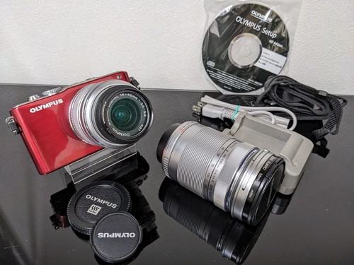 Olympus pen lite - pen, red