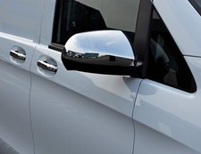Pour Mercedes-Benz vito (2015 Couvre Rétroviseur Chromé Bordure Set W447