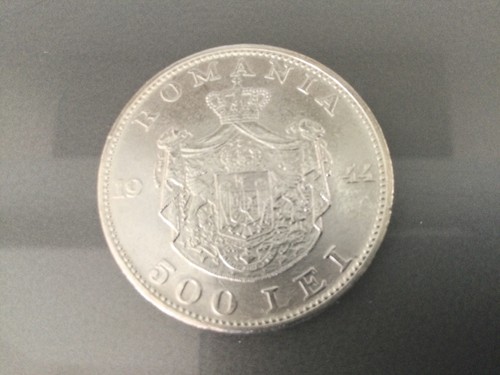 Pièce argent roumanie - argent, mihai