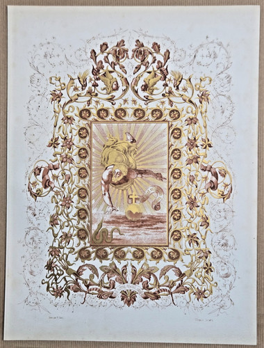 Lithographie religieuse - lithographie,