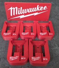 Lot De 5 Supports pour Batteries MILWAUKEE M18