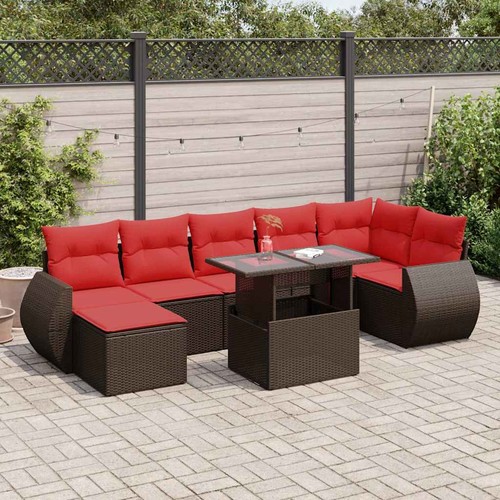 Salon jardin avec - jardin, coussins