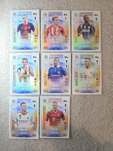 Carte topps match - attax, cl
